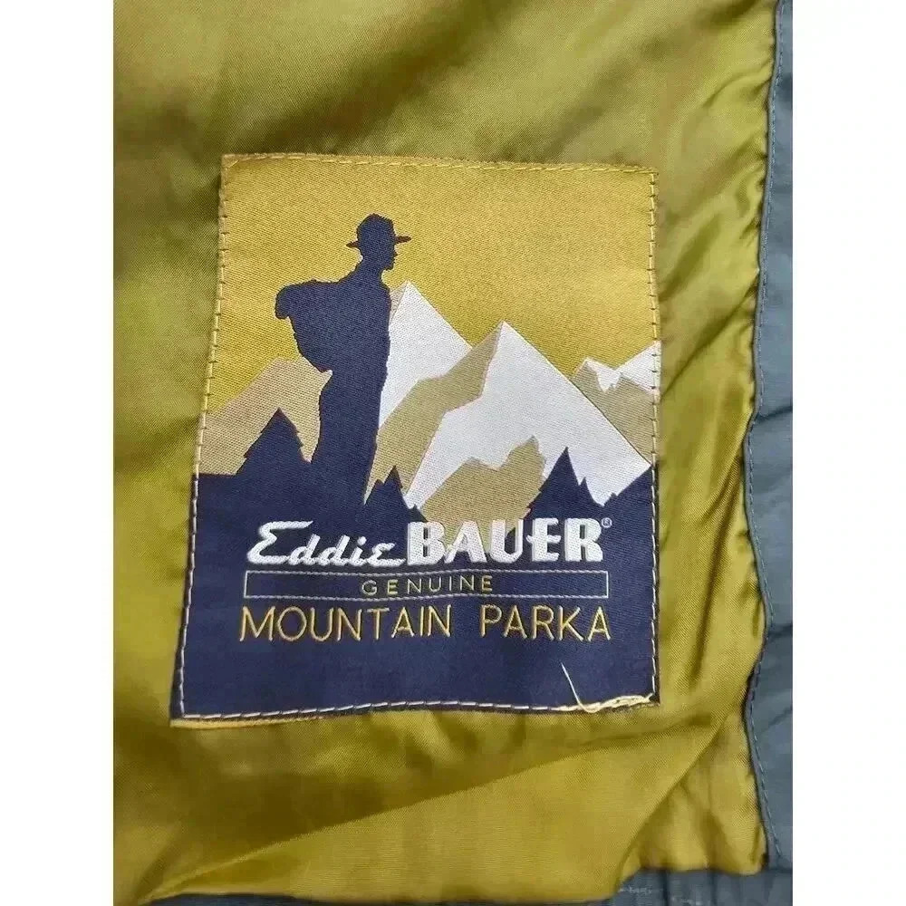 Eddie Bauer Women's Size M Olive Green Mountain Parka - Picture 4 of 8